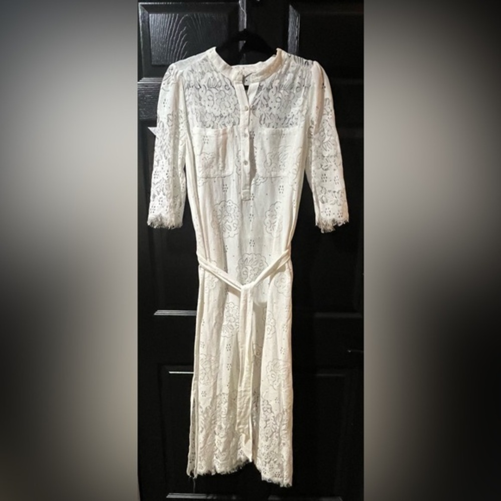 dRA Los Angeles Eyelet & Lace Dress